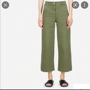 Everlane Wide Leg Crop Pant